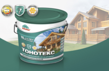 Антисептик ТОНОТЕКС Krona – высокая прочность покрытия